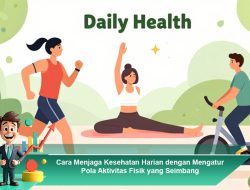 Cara Menjaga Kesehatan Harian dengan Mengatur Pola Aktivitas Fisik yang Seimbang