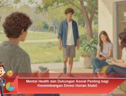 Mental Health dan Dukungan Sosial Penting bagi Keseimbangan Emosi Harian Stabil