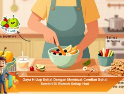 Gaya Hidup Sehat Dengan Membuat Cemilan Sehat Sendiri Di Rumah Setiap Hari