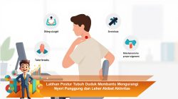 Latihan Postur Tubuh Duduk Membantu Mengurangi Nyeri Punggung dan Leher Akibat Aktivitas