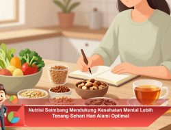 Nutrisi Seimbang Mendukung Kesehatan Mental Lebih Tenang Sehari Hari Alami Optimal