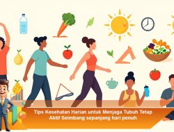 Tips Kesehatan Harian untuk Menjaga Tubuh Tetap Aktif Seimbang Sepanjang Hari Penuh
