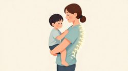 Tips Menjaga Kesehatan Tulang Belakang Saat Menggendong Anak
