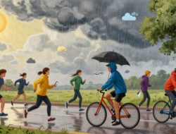Tips Aman Berolahraga Di Luar Ruangan Saat Cuaca Tidak Menentu